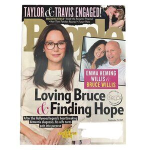 People Magazine September 15 2025 Emma Hemming Loving Bruce Willis Finding Hope